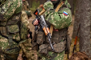 Deserción en masa de soldados rusos