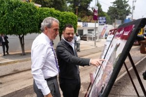 Acelera Pepe Chedraui transformaci&oacute;n vial con el Tren Capitalino de Pavimentaci&oacute;n