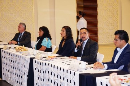 Edmundo Tlatehui propone alianza con universidades de San Andr&eacute;s Cholula
