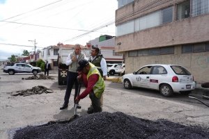 Supervisa Pepe Chedraui trabajos del programa &ldquo;BacheAndo&rdquo; Puebla en Villa Posadas