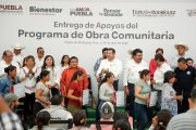 Con obra comunitaria, Armenta detona desarrollo en Tepexi de Rodríguez