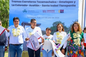 Destina gobierno de Sergio Salomón más de 27 mdp para obra carretera en Tochtepec