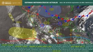 Lluvias puntuales intensas en zonas de Guanajuato