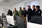 Supervisan SSP y SEMAR labores operativas en San Martín Texmelucan