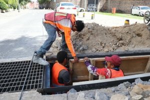 Avanza Gobierno Pepe Chedraui en la modernizaci&oacute;n del Sistema de Captaci&oacute;n Pluvial en bulevar H&eacute;roes del 5 de Mayo