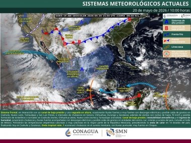Se mantiene la onda de calor en 14 estados de la Rep&uacute;blica Mexicana