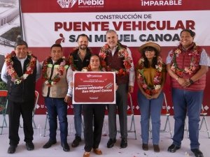 Arranca Gobierno de Pepe Chedraui construcci&oacute;n del Puente Vehicular de San Miguel Canoa