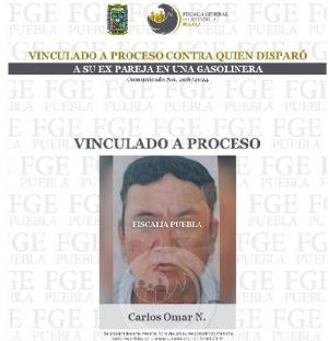 Vinculado a proceso contra quien disparó a su ex pareja en una gasolinera