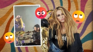 Paulina Rubio explota en vivo contra su baterista: “¿Qué pedo, cabrón?”