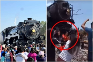 VIDEO: Tren de Vapor Empress 2816: mujer muere arrollada por tomarse ‘selfie’