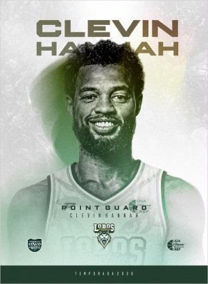 Llega Clevin Hannah para reforzar a la quinteta de los Lobos