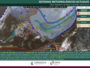 Masa de aire &aacute;rtico que impuls&oacute; al frente n&uacute;mero 32 generar&aacute;n ambiente muy fr&iacute;o a gelido en el norte, centro y oriente del pa&iacute;s y evento de "norte" fuerte en la pen&iacute;nsula de Yucat&aacute;n