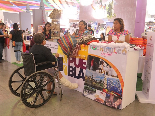 San Nicolás de los Ranchos y Tochimilco presentan su oferta turística en la Feria de Puebla
