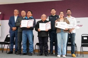 Armenta y Chedraui entregan beneficios del Programa de Vivienda para el Bienestar en Puebla