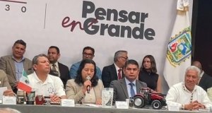 Puebla impulsa seguridad alimentaria con programa de maquinaria agr&iacute;cola