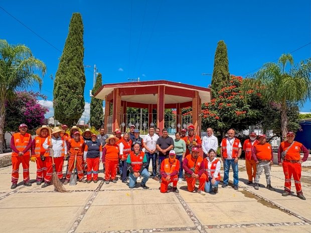 Realiza Gobierno de la Ciudad campaña de limpieza en las 17 Juntas Auxiliares