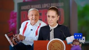 &ldquo;Es falso&rdquo;: Sheinbaum niega gira de AMLO para promocionar su libro Pueblo