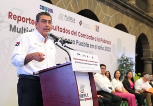 Con Federación y Municipios, Gobierno de Puebla reduce pobreza y genera mejores condiciones