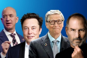 ¿Qué estudiaron Jeff Bezos, Elon Musk, Steve Jobs y Bill Gates?