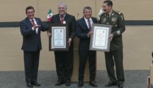 Reconocen a Salvador S&aacute;nchez Trujillo y Jos&eacute; Alfredo Rodr&iacute;guez por preservar el legado hist&oacute;rico de Puebla