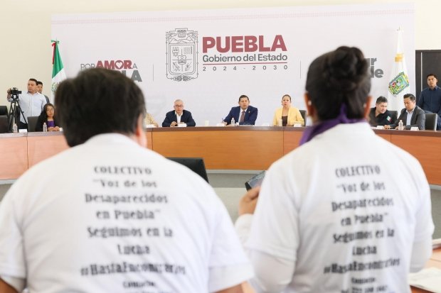 Por segunda ocasión, Gobierno de Puebla abre diálogo con familiares de desaparecidos