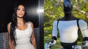 Kim Kardashian estrena robot Tesla Optimus cuyo precio podrían pagar muy pocos