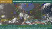 Lluvias puntuales intensas en zonas de Sinaloa