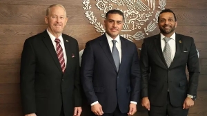 Garc&iacute;a Harfuch Se Re&uacute;ne con Director del FBI; Kash Patel Parte a EUA con 2 Detenidos