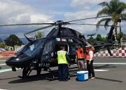 Con ambulancia a&eacute;rea, Gobierno Estatal lleva h&iacute;gado a CDMX para su transplante