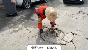 El Ayuntamiento de Puebla realiza labores preventivas ante lluvias en Santa María Xonacatepec