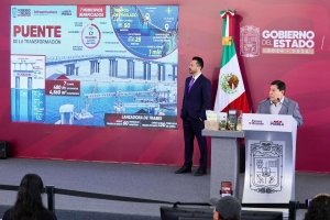 Con Puente de la Transformaci&oacute;n, gobierno estatal pone fin a 7 d&eacute;cadas de marginaci&oacute;n