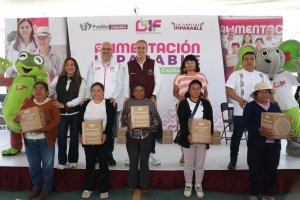 Entrega Pepe Chedraui m&aacute;s de 5 mil despensas del programa &ldquo;Alimentaci&oacute;n Imparable&rdquo; en San Miguel Canoa