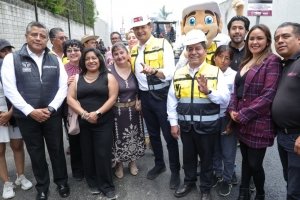 Gobierno Estatal acelera transformaci&oacute;n vial en juntas auxiliares de Puebla