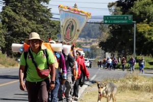 Operativo Guadalupe-Reyes cuida a peregrinos que transitan Puebla