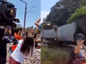 Video: Otra selfie con tren termina en tragedia, como con locomotora &#039;La Emperatriz&#039; en Hidalgo