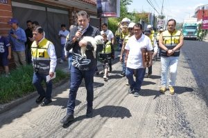 Con tecnolog&iacute;a, empleo y transparencia, gobierno del estado transforma vialidades