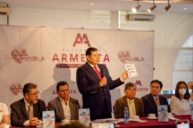 Puebla preparada para el desarrollo tecnológico del litio: Armenta