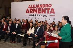 Con servidores públicos comprometidos y con amor a Puebla se gobernará: Armenta