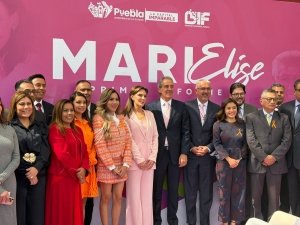 Trabajaré por los poblanos con amor y convicción: MariElise Budib