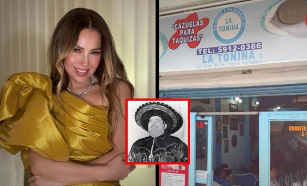 Thalía recuerda que solía comer en restaurante de La Tonina Jackson cuando vivía en Santa María la Ribera