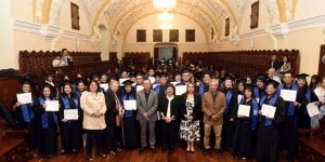 Preside Rectora Lilia Cedillo graduación de la Maestría en Educación Superior, generación 2023-2025
