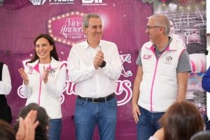 Disfrutaron familias de Villa Frontera y La Mar&iacute;a, Posadas Navide&ntilde;as con MariElise Budib y Pepe Chedraui