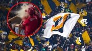 Aficionados de Pumas agreden a fans del Toluca dentro del Ol&iacute;mpico Universitario