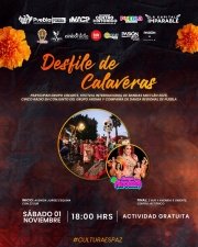 Invitan IMACP y Crearte al 14&deg; Desfile de Calaveras en la capital poblana