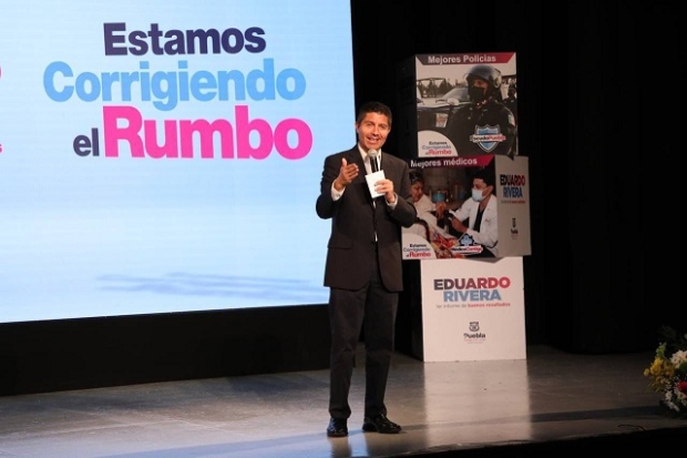Puebla corrige el rumbo con transparencia, ética y cuentas claras: Eduardo Rivera