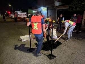 Alejandro Armenta supervisa “Bachetón” en su fase nocturna