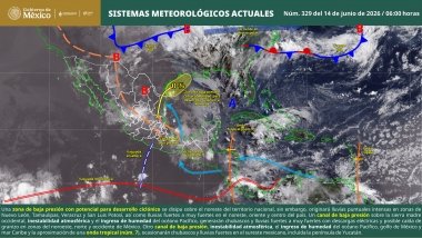Lluvias intensas en zonas de Nuevo Le&oacute;n, Tamaulipas, San Luis Potos&iacute; y Veracruz