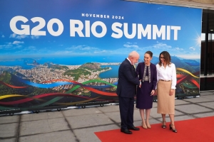 En G20, Presidenta Claudia Sheinbaum propone destinar 1% del gasto militar a programa de reforestación más grande de la historia