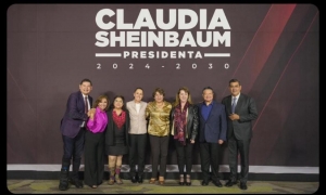 Alejandro Armenta se reúne con Claudia Sheinbaum y gobernadores