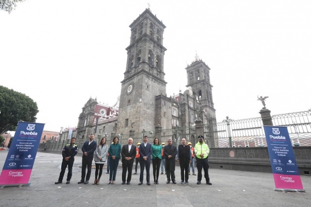 Ayuntamiento de Puebla pone en marcha mantenimiento a la catedral